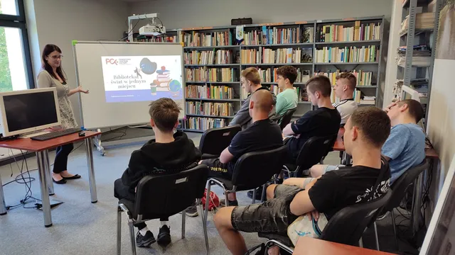 Byliśmy na zajęciach bibliotecznych