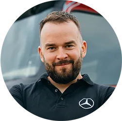 Mercedes-Benz w naszej szkole!